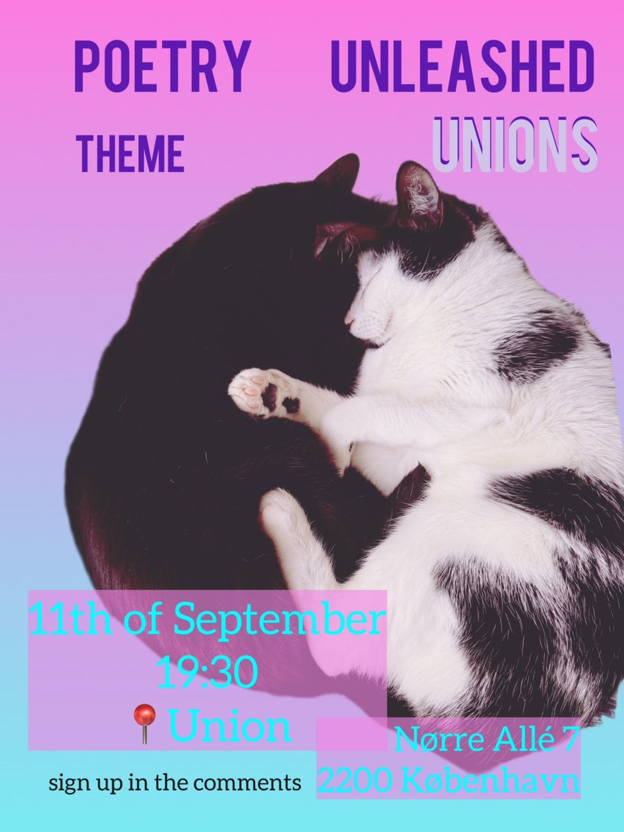 Poetry Unleashed at Union — theme Unions, September 11 2026